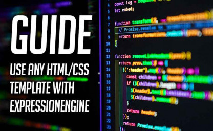 Guide: Use Any HTML Template With ExpressionEngine Image